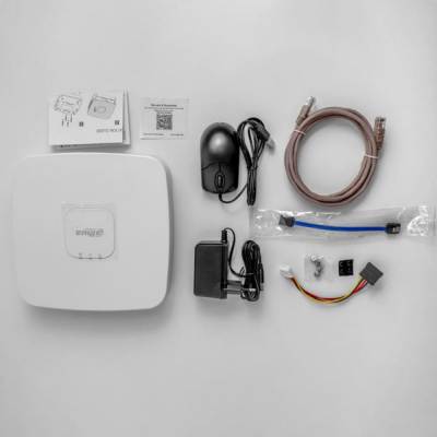 IP-відеореєстратор 4-канальний Dahua DHI-NVR2104-I2 з AI функціями для систем відеонагляду
